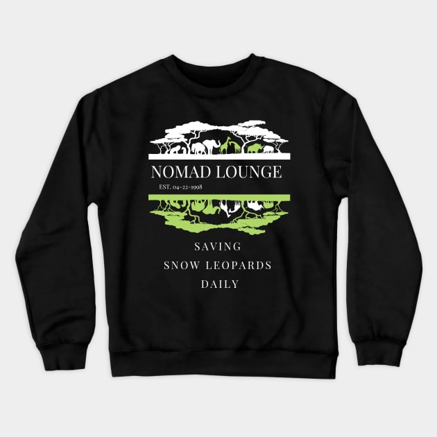 Nomad Lounge Crewneck Sweatshirt by The Tomorrowland Traveler